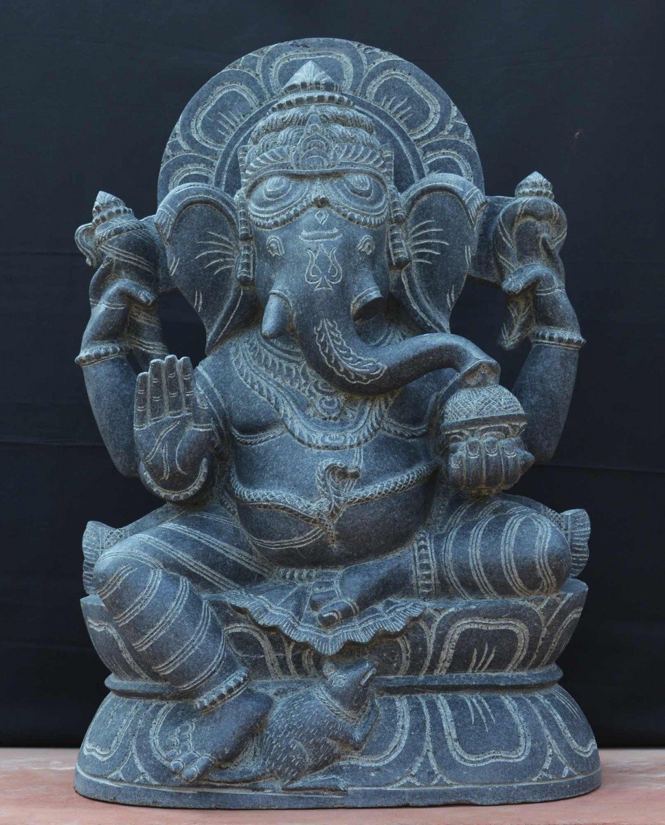 p00456_0131-Vastu-Ganesha-granite-stone-sculpture